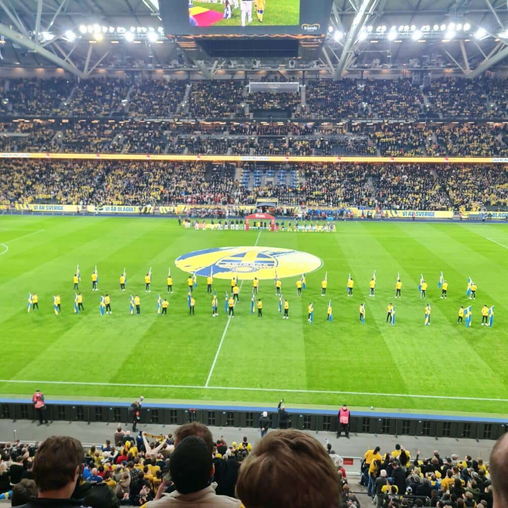 Landslag Sverige Friends inför start