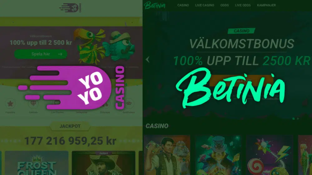 Betinia free spins