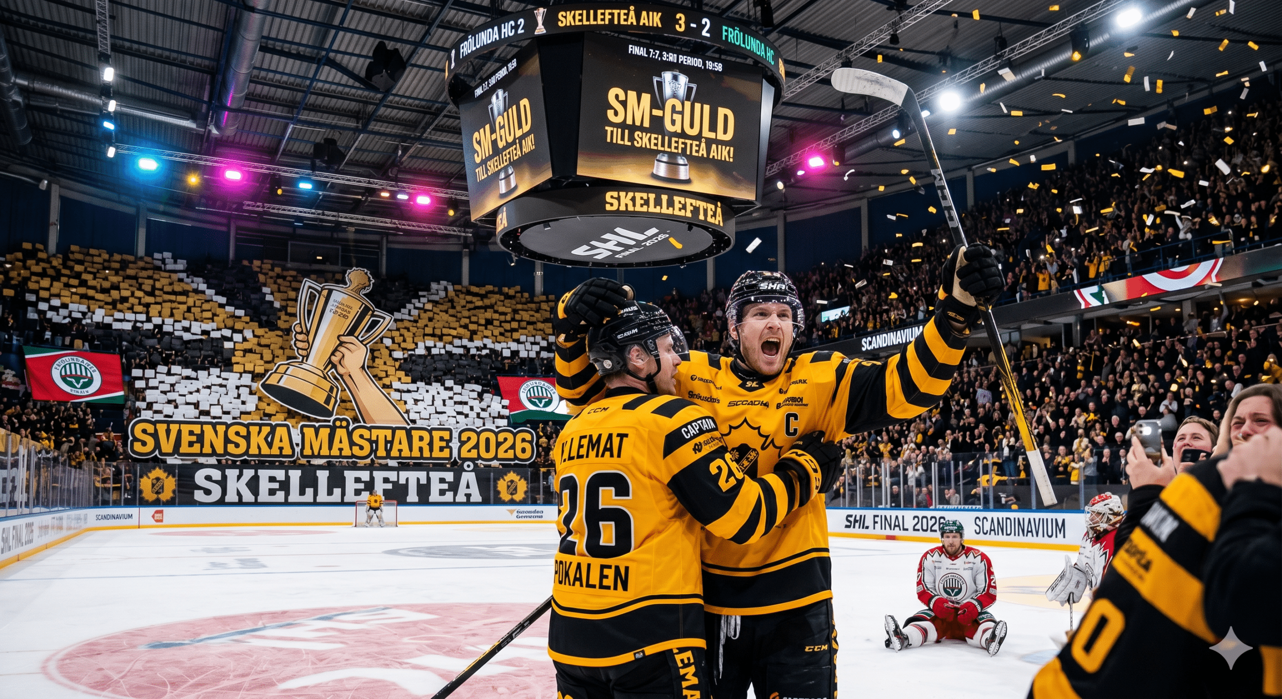 SHL finalen 2026 Skellefteå AIK vinnare