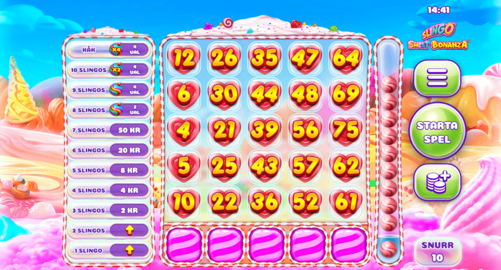 sweet bonanza slingo