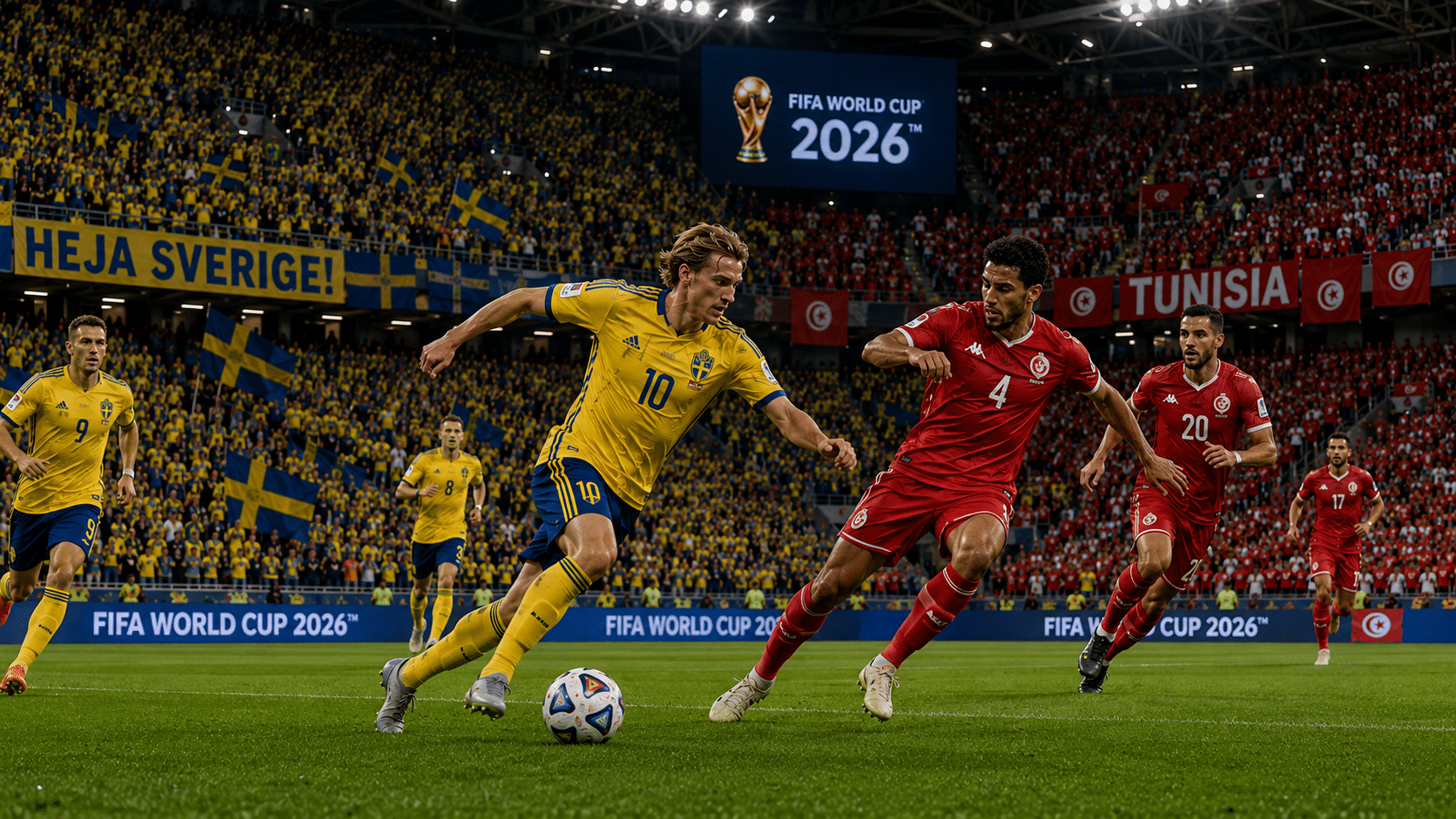Sverige i Fotbolls VM