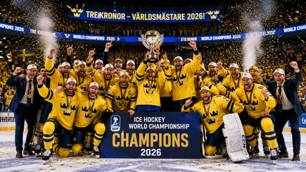 Tre kronor vinner hockey vm 2026