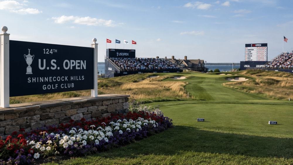 Us Open i golf 2026 på Shinnecock Hills Golf Club i New York