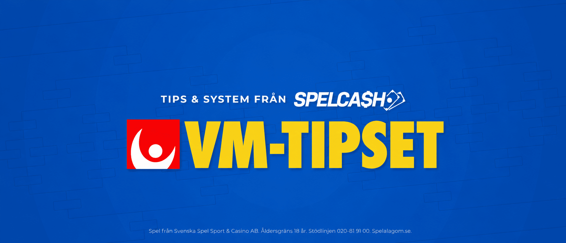 VM-Tipset från svenska spel med spelcash andelar