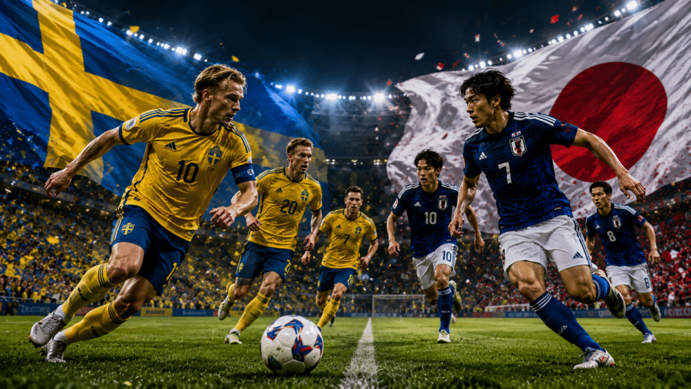 Sverige v Japan Fotbolls VM 2026